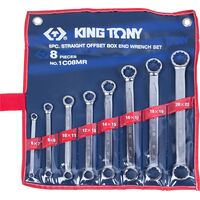 Набор ключей накидных King Tony 6-22 мм 8 предметов (1C08MR)