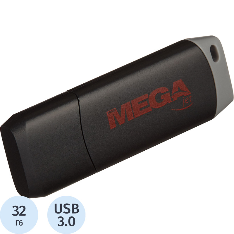 Изображение товара Флешка USB 3.0 32 ГБ ProMega jet NTU181U3032GBK надежное устройство для хранения данных