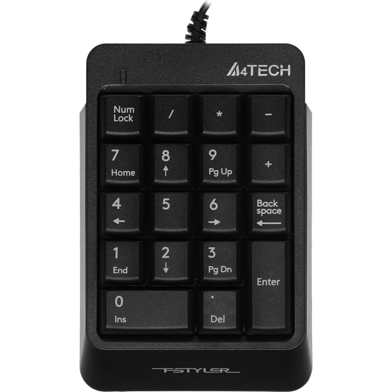 Изображение товара Клавиатура проводная A4Tech Fstyler FK13P мембранная USB чёрная