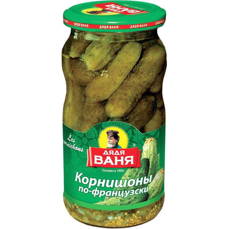 Изображение товара Корнишоны Дядя Ваня по-французски 460 г