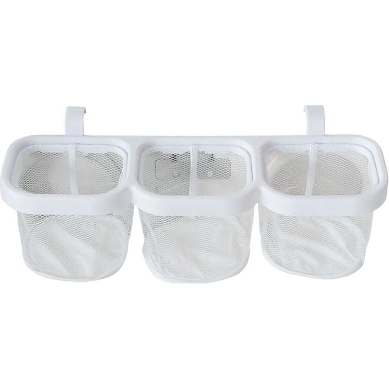 Изображение товара Органайзер для хранения подвесной Unix Kids White 3 корзины универсальный для детской