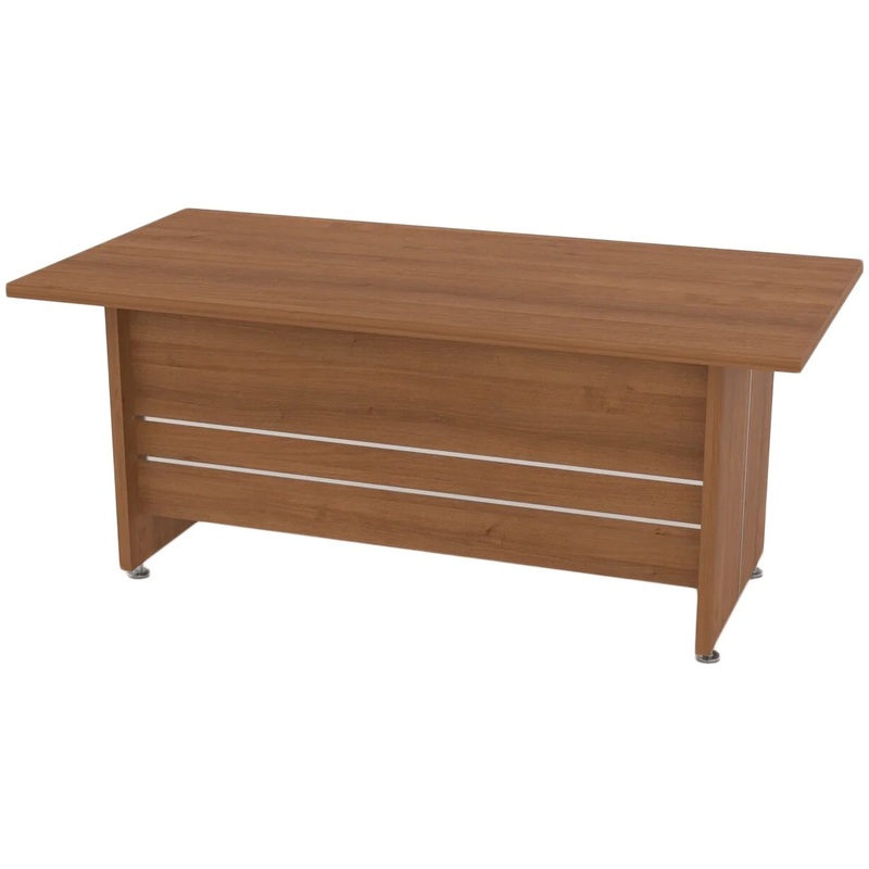 Изображение товара Рабочий стол руководителя Комус Мебель Сатурн-Д 2000 орех гварнери