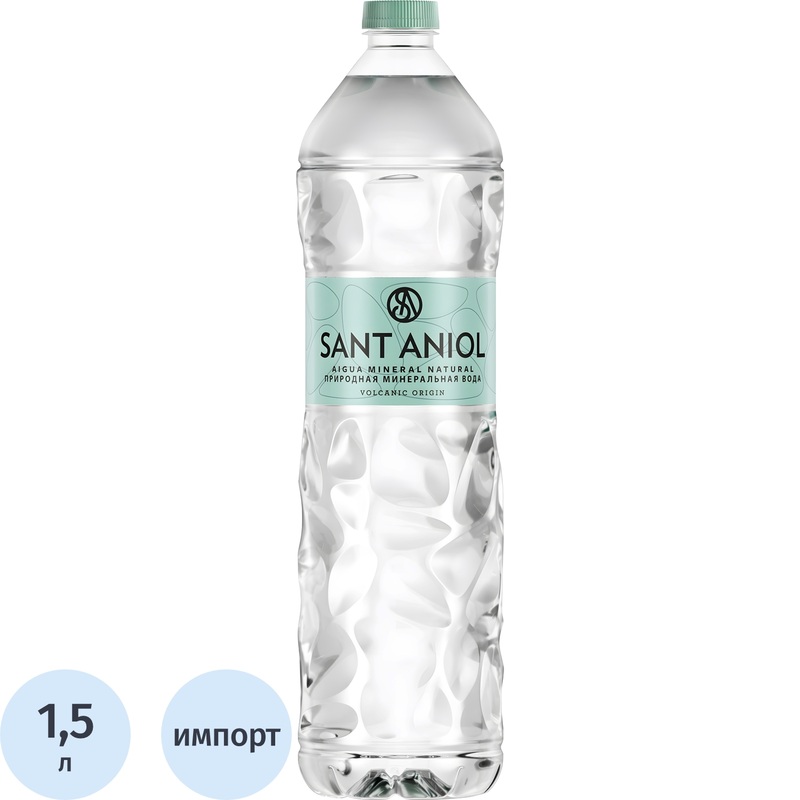 Изображение товара Минеральная вода Sant Aniol 1.5 л негазированная натуральная из Испании