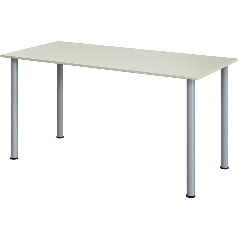 Изображение товара Стол обеденный Комус МДС (серый, 1500х700х760 мм)