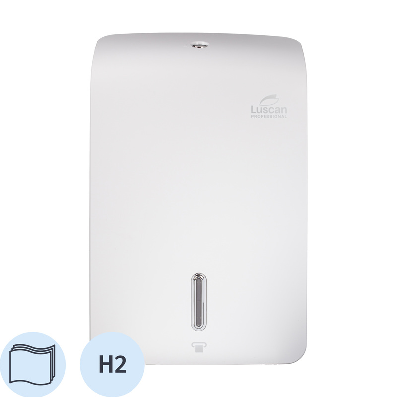 Изображение товара Диспенсер для листовых полотенец Luscan Professional Etalon maxi H2 белый