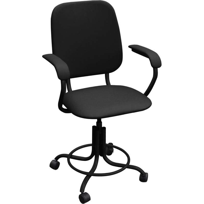 Изображение товара Кресло медицинское винтовое М101-01 чёрное (искусственная кожа)