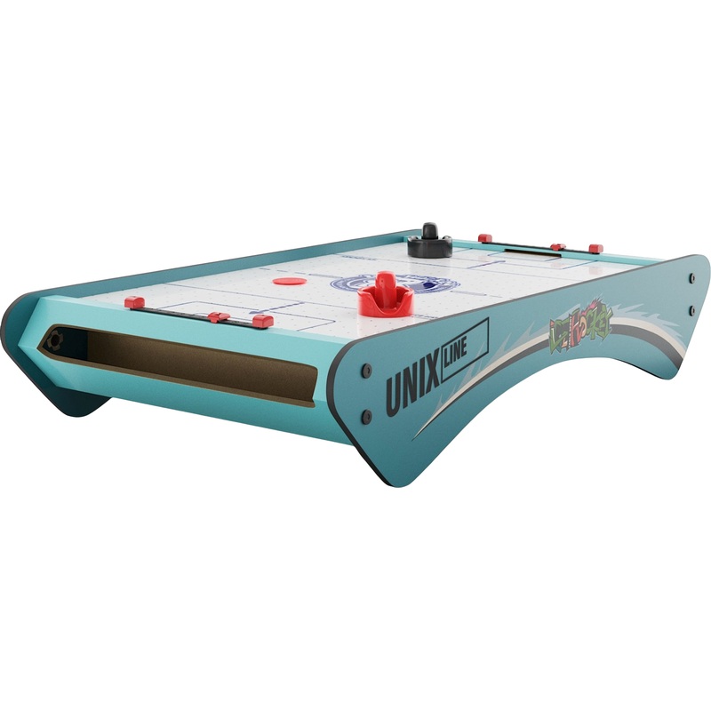 Изображение товара Настольный аэрохоккей Unix Line GTHU73X40BE компактный и прочный игровой стол
