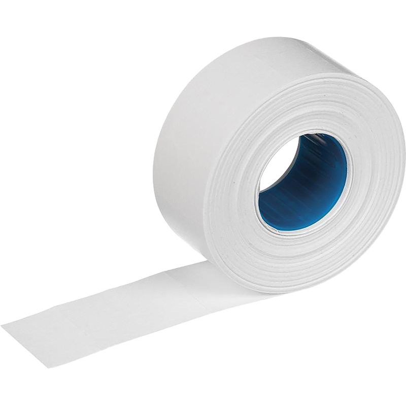 Изображение товара Этикет-лента прямоугольная белая 26х16 мм эконом (10 рулонов)