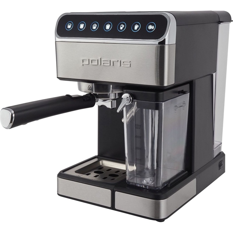 Изображение товара Рожковая кофеварка Polaris PCM 1535E Adore Cappuccino с автоматическим капучинатором