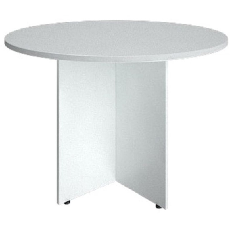 Изображение товара Стол для переговоров Riva белый 1100x1100x750 мм офисный