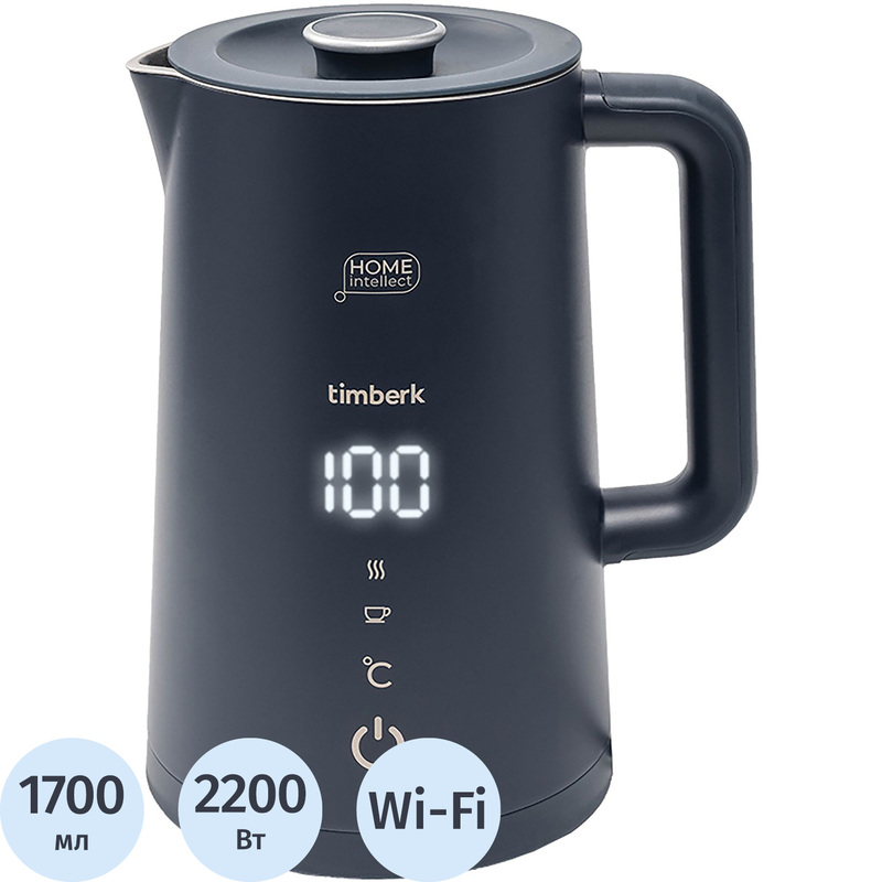 Изображение товара Чайник электрический Timberk T-EK21S104WF чёрный