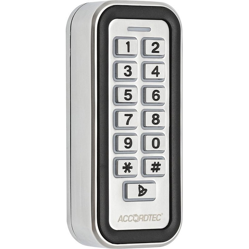 Изображение товара Кодовая панель AccordTec AT-CP210EM-W для системы контроля доступа IP68