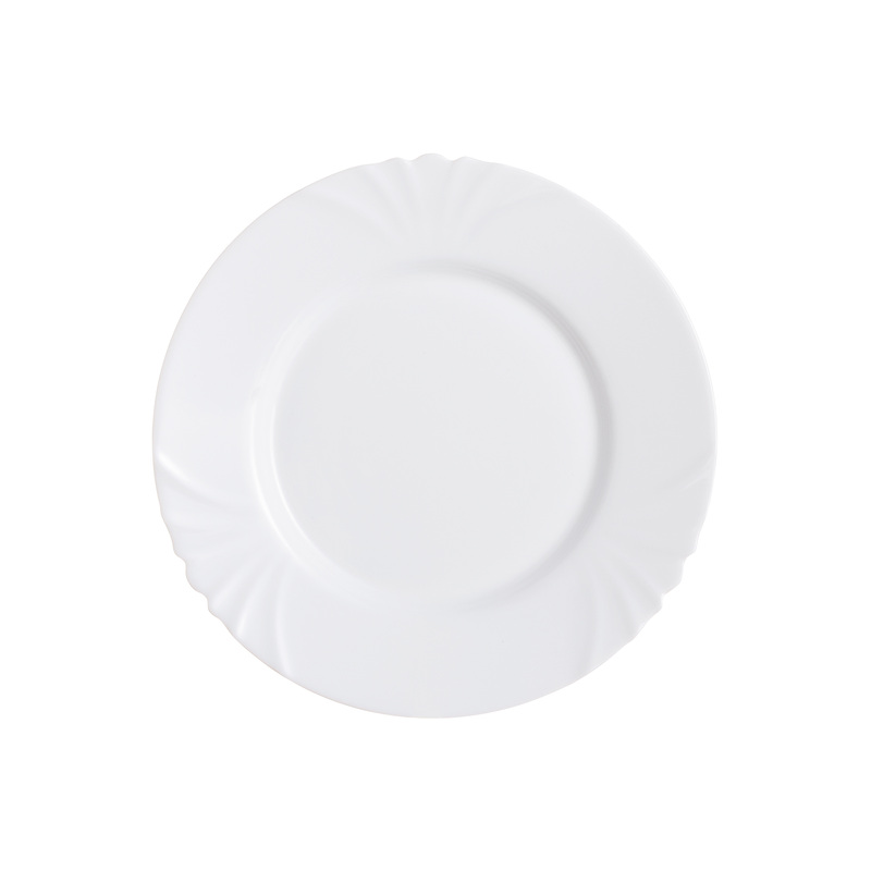 Изображение товара Обеденная тарелка Luminarc Кадикс 25 см белая ударопрочное стекло