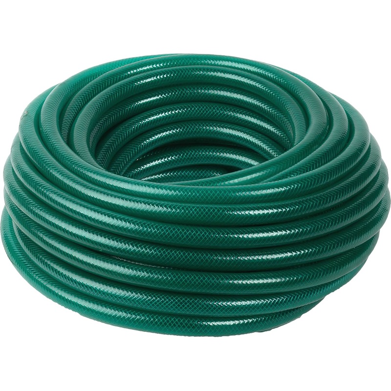 Изображение товара Шланг поливочный Зубр армированный 3/4 дюйма 25 метров для полива и водных работ