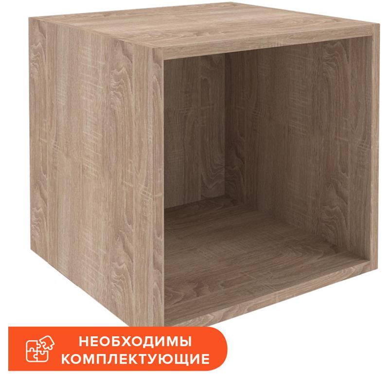 Изображение товара Каркас-антресоли Simple из ЛДСП цвета дуб сонома, 386x359x370 мм