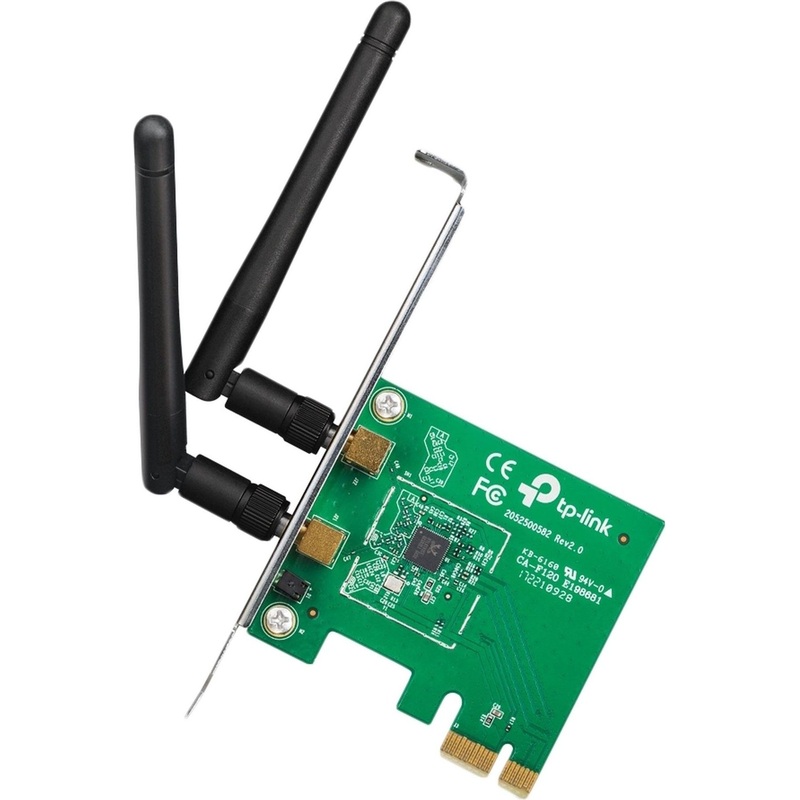 Изображение товара Сетевой адаптер TP-Link TL-WN881ND PCI Express Wi-Fi 4 300 Мбит/с внешний антенна