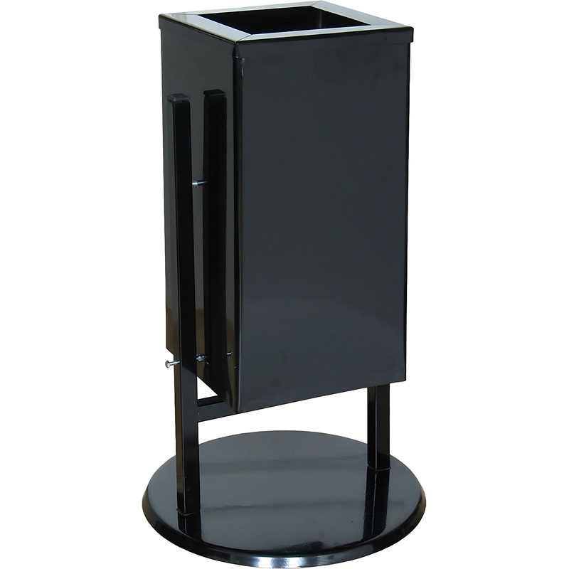 Изображение товара Уличная урна СтритЛайн 31 л окрашенная сталь опрокидывающаяся