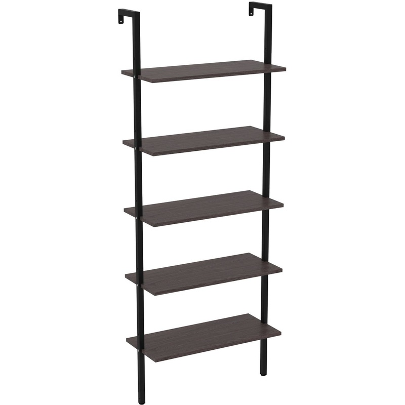 Изображение товара Стеллаж пристенный Комус Онега-5 для книг и предметов интерьера