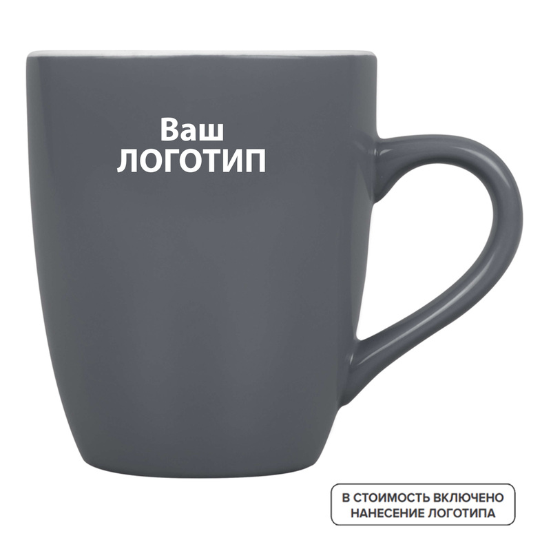 Изображение товара Керамическая кружка Tulip 350 мл с индивидуальной печатью
