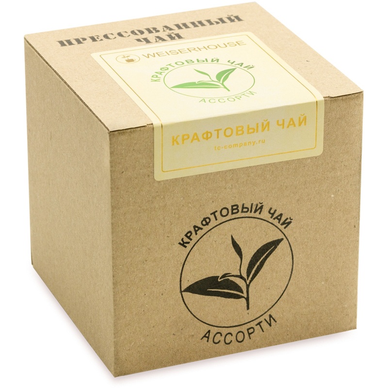 Изображение товара Чай листовой чёрный Weiserhouse Крафтовый чай Ассорти 80 г