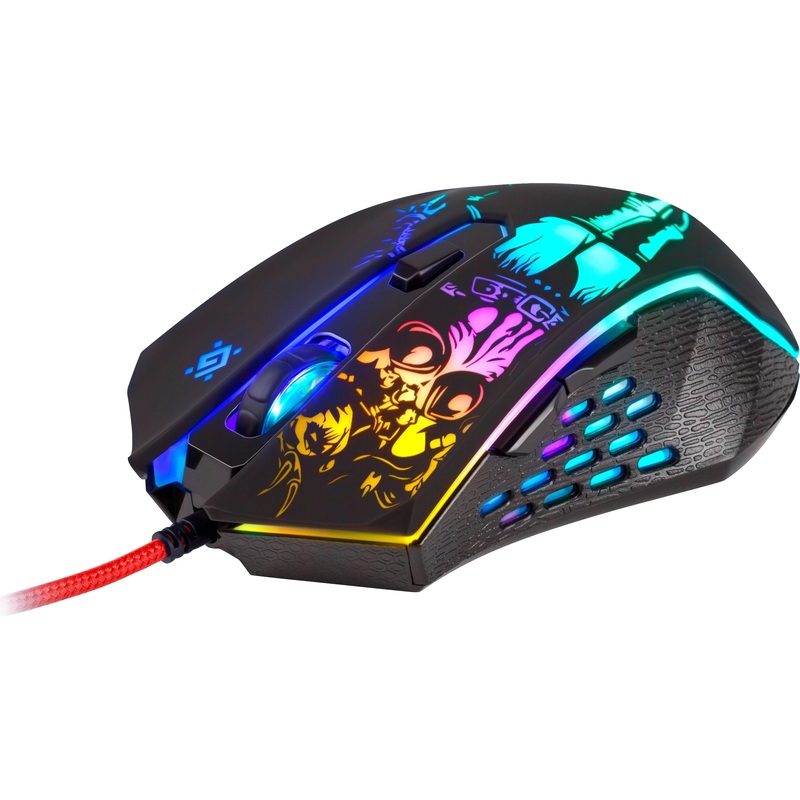 Изображение товара Игровая мышь Defender Sin'Sister GM-933 с подсветкой и высоким dpi