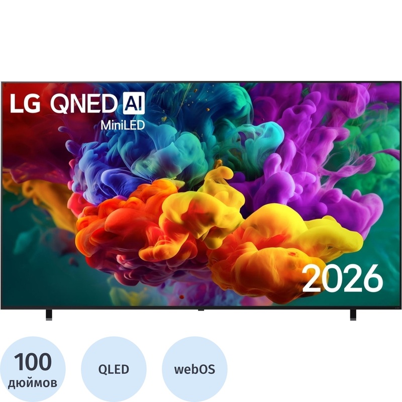 Изображение товара Телевизор LG 100QNED85B6 4K QLED с Mini LED и Smart TV