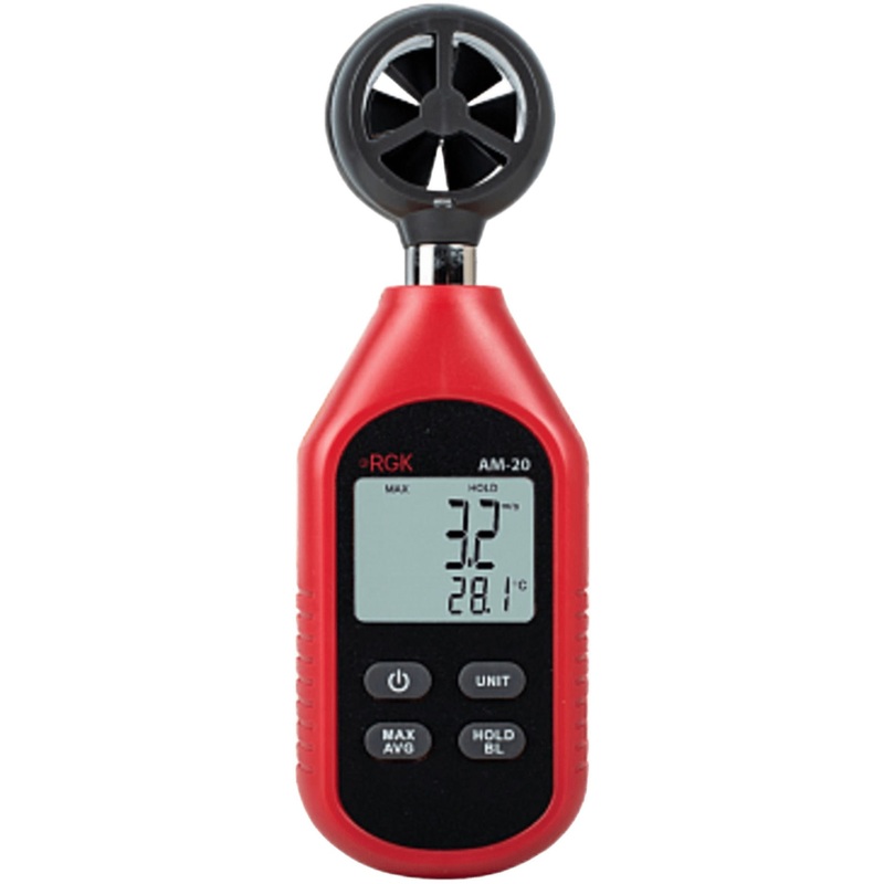 Изображение товара Термоанемометр RGK AM-20 с поверкой для измерения воздуха