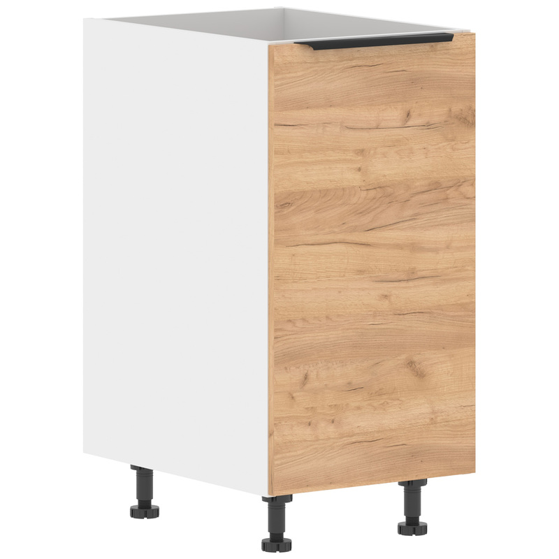 Изображение товара Шкаф напольный под мойку Corsica (дуб бофорд/белый, 400х560х820 мм)