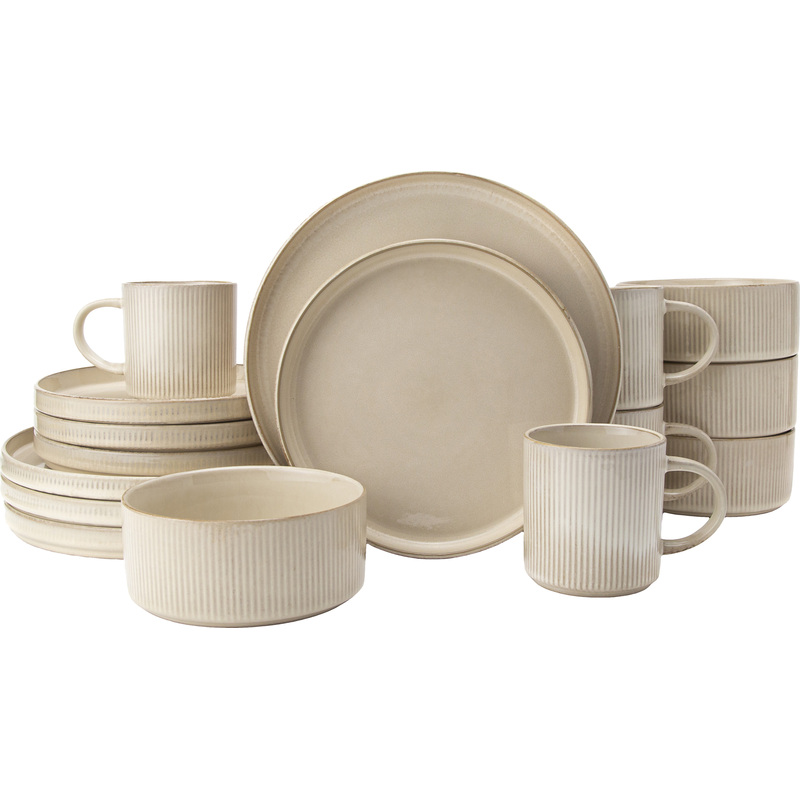 Изображение товара Набор столовой посуды Elrington Fiona Albina на 4 персоны 16 предметов керамика Изображение товара Набор столовой посуды Elrington Fiona Albina на 4 персоны 16 предметов керамика