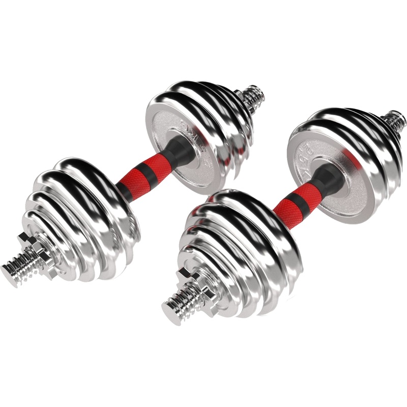 Изображение товара Набор гантелей Unix Line в кейсе 30 кг для силовых тренировок