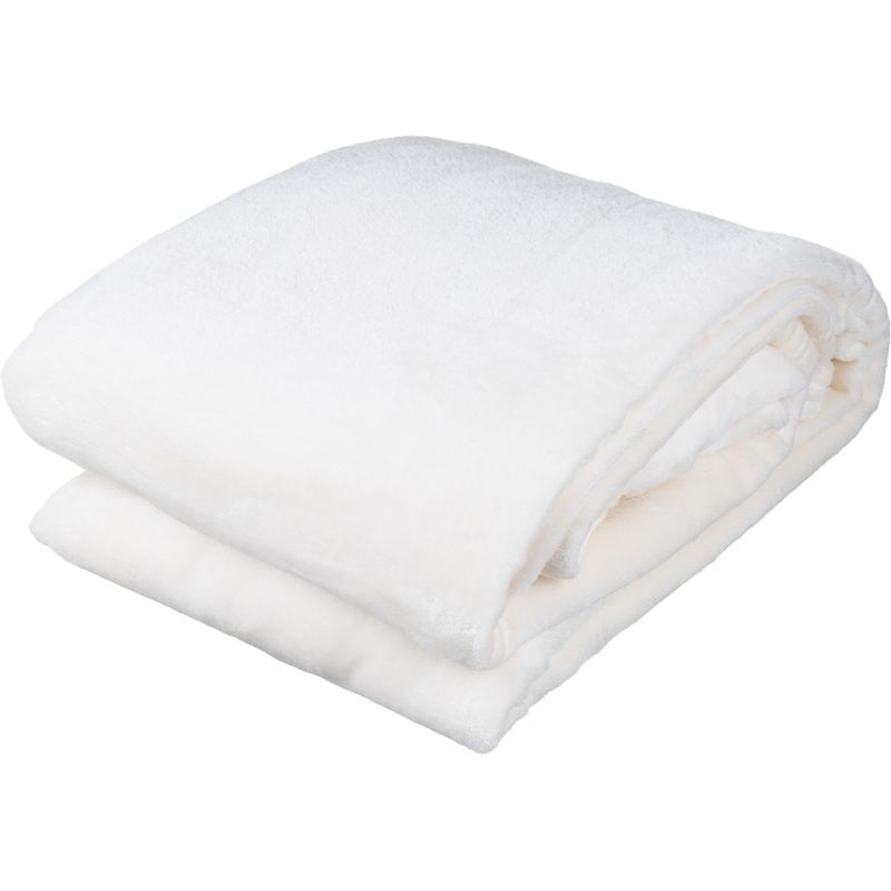 Изображение товара Плед Luscan из микрофибры 150х200 см молочный для дома и отдыха