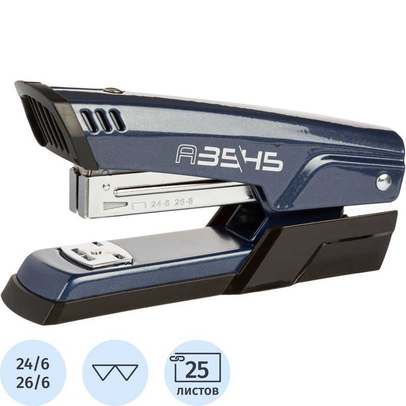 Изображение товара Степлер Maped Advanced Metal до 25 листов синий офисный настольный
