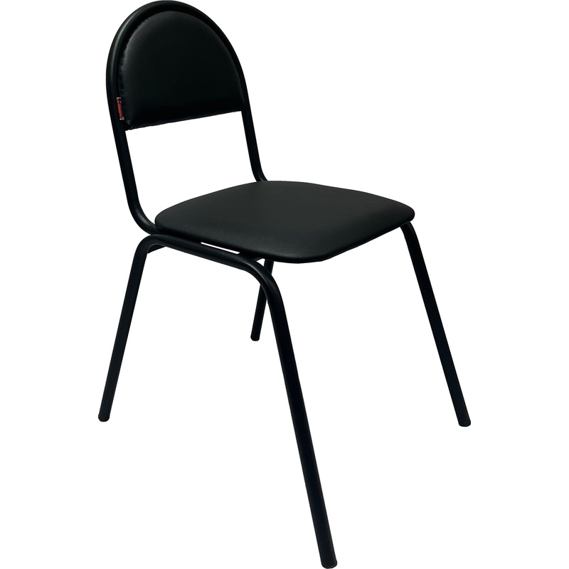 Изображение товара Офисный стул Easy Chair Серна РС 01.00.00 чёрный из экокожи и металла