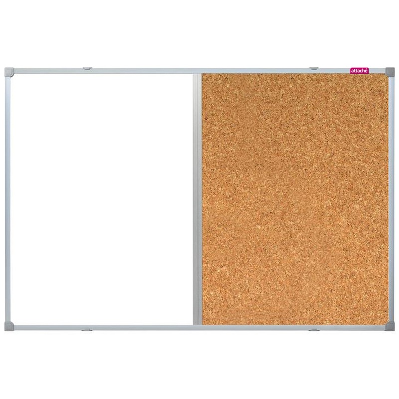 Изображение товара Доска комбинированная Attache Combo 60x90 см с алюминиевой рамой