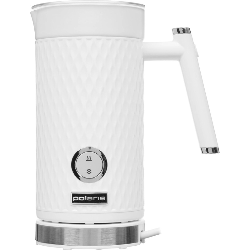 Изображение товара Вспениватель для молока Polaris PAMF 5005 белый с антипригарным покрытием