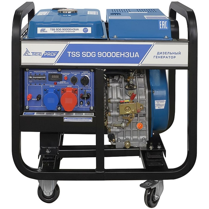 Изображение товара Генератор дизельный ТСС SDG 9000EH3UA (100036) Изображение товара Генератор дизельный ТСС SDG 9000EH3UA (100036)