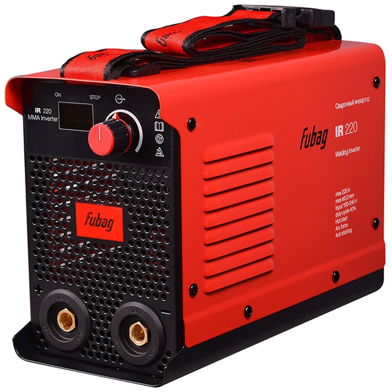 Изображение товара Сварочный инвертор Fubag IR 220 мощный сварочный аппарат MMA с цифровым дисплеем и защитой