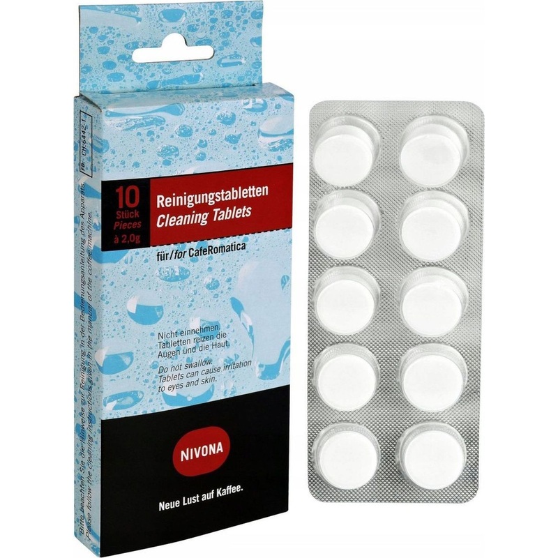Изображение товара Таблетки для чистки гидросистемы Nivona NIRT 701 10 штук немецкого качества