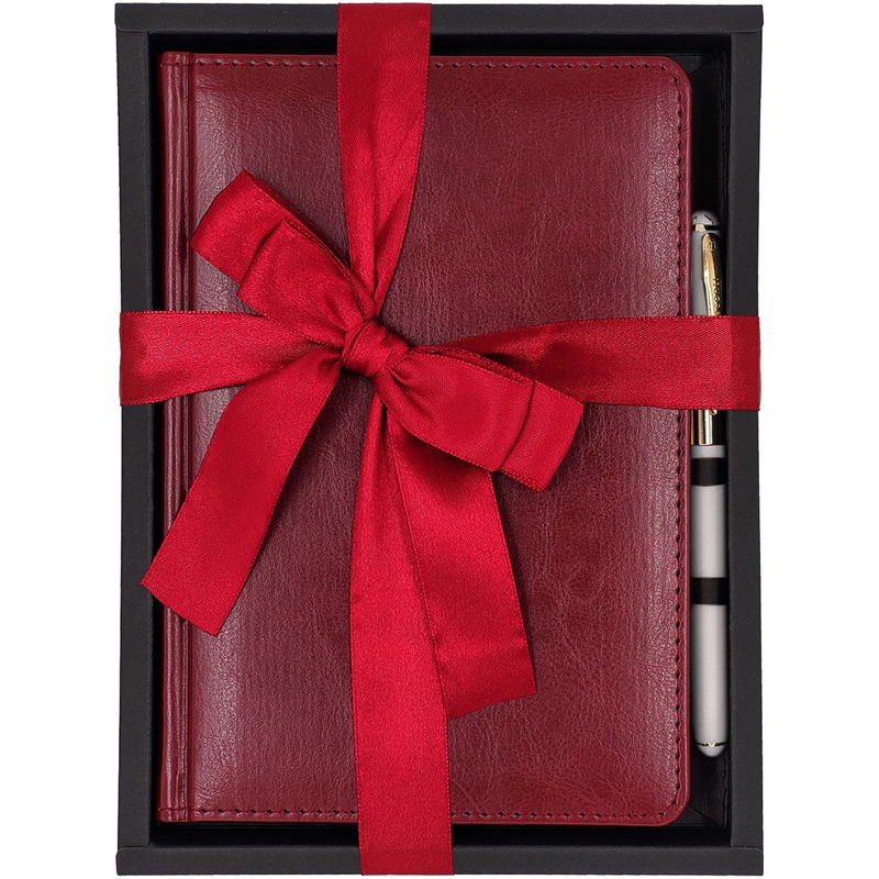 Изображение товара Набор ежедневник и ручка Bruno Visconti Sidney Nebraska бордовый А5