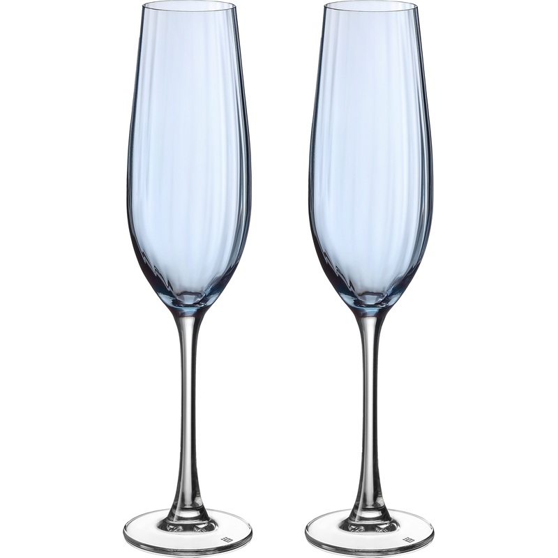 Изображение товара Набор бокалов для шампанского Crystal Bohemia Columba Optic 260 мл 2 шт