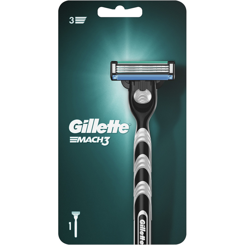Изображение товара Бритва Gillette Mach 3 с выдающейся комфортной системой бритья