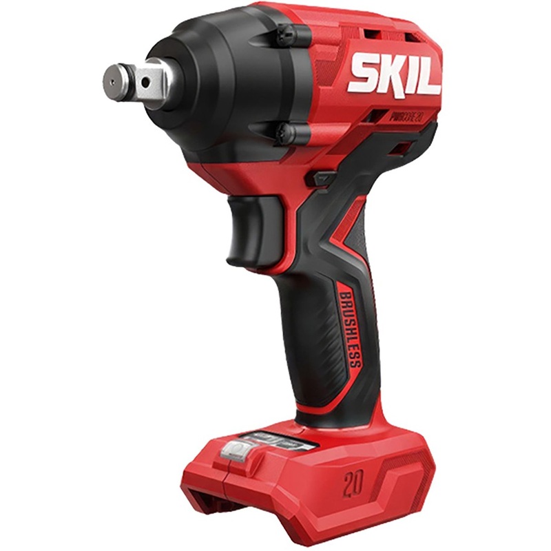 Изображение товара Гайковёрт угловой аккумуляторный Skil IW6720 ударный бесщёточный 1/2 дюйма 330 Нм с АКБ и ЗУ (9-1-008)