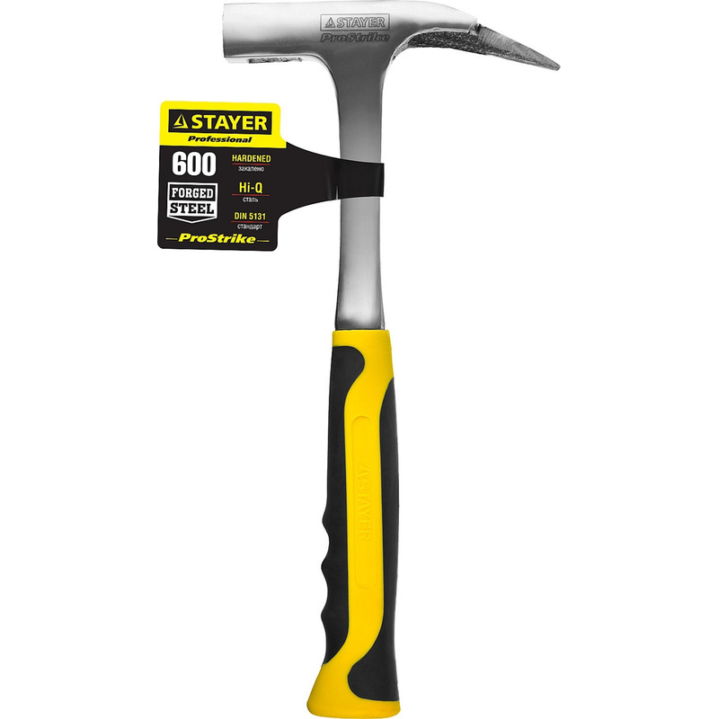 Изображение товара Молоток кровельный Stayer Strike с двухкомпонентной рукояткой 600 г (20205)