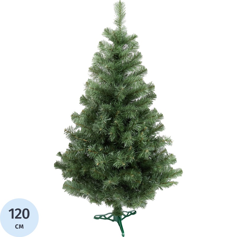 Изображение товара Искусственная елка напольная Peneri Кристина 1.2 м зеленая без декора высокая устойчивость