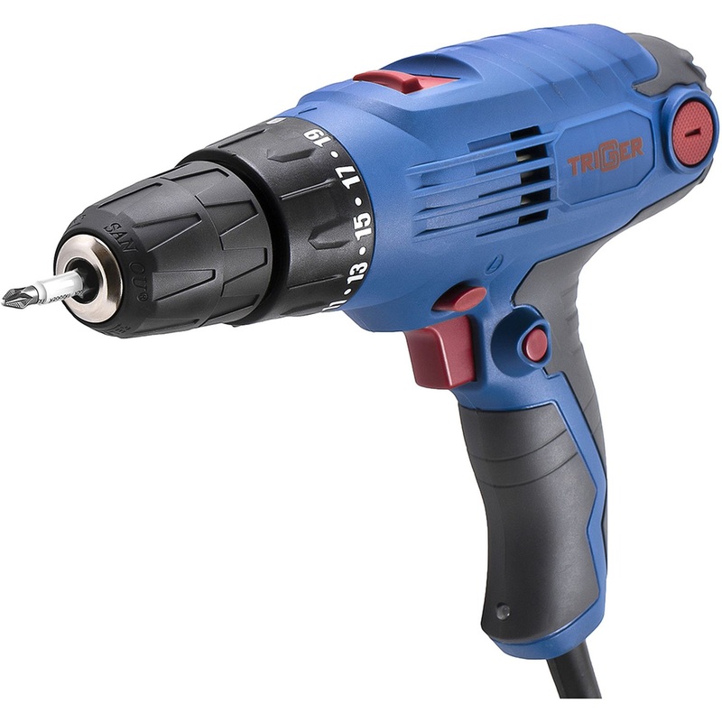 Изображение товара Дрель-шуруповёрт сетевая Триггер 20401 (тов-193812)