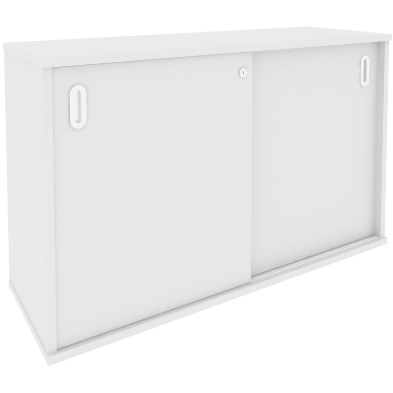 Изображение товара Шкаф-купе для документов Metal System Style Л.ШК-3.1 Т закрытый белый 1200x410x750 мм