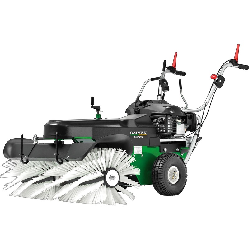 Изображение товара Бензиновая подметальная машина Caiman SM 1000W с регулировками и щеткой 33см