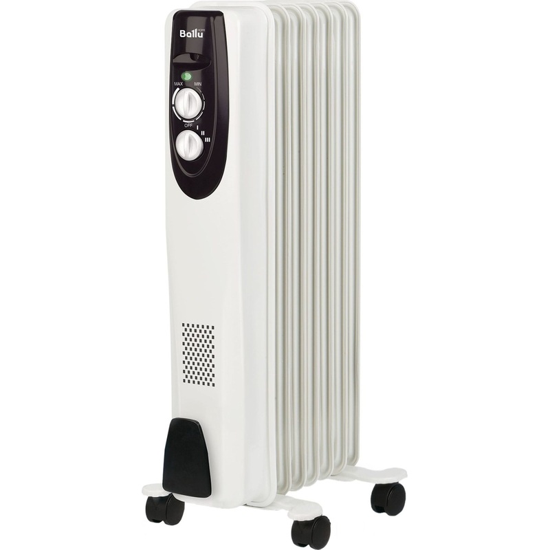 Изображение товара Масляный радиатор Ballu BOH/CL-07WRN 1500Вт Snow White антикоррозия