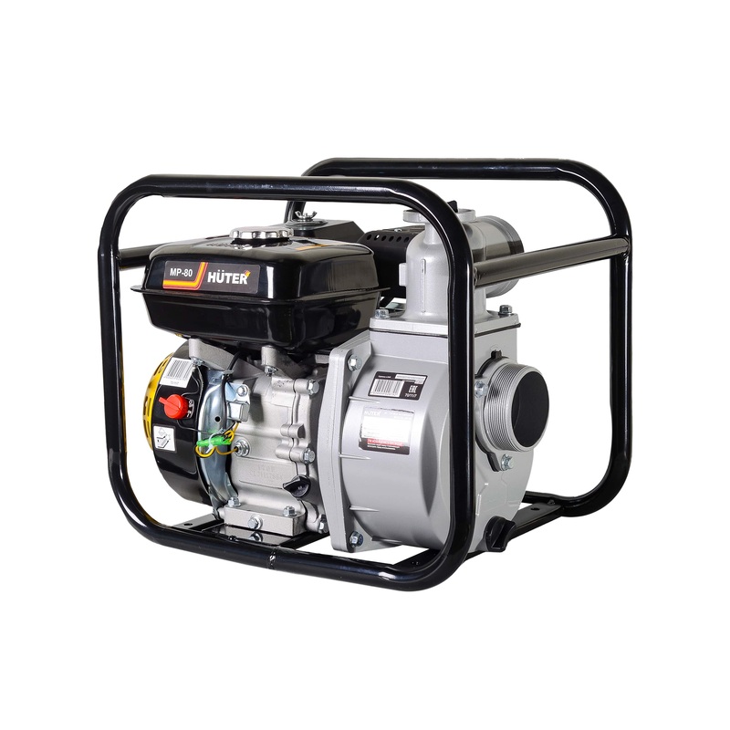 Изображение товара Мотопомпа бензиновая Huter MP-80 для чистой воды