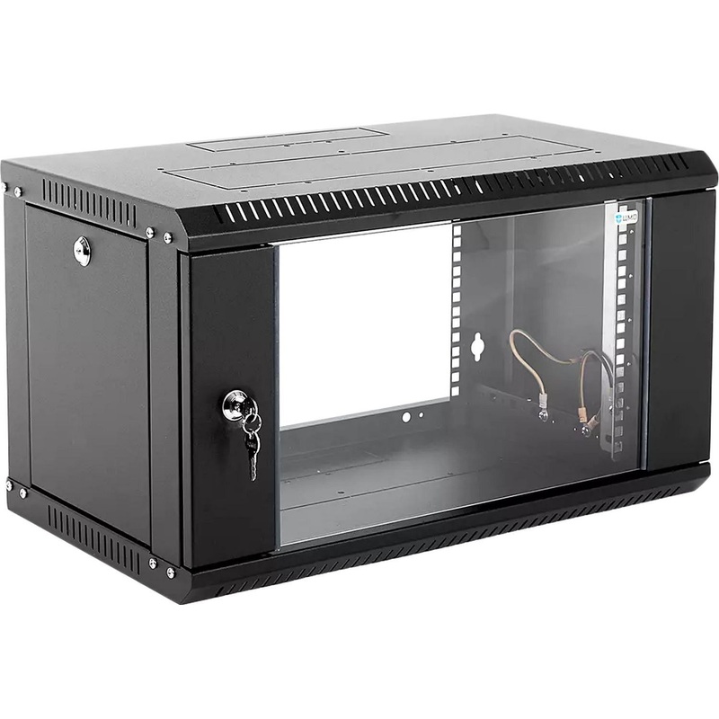 Изображение товара Телекоммуникационный настенный шкаф 9U ЦМО ШРН-Э-9.500-9005 600x520x476 мм